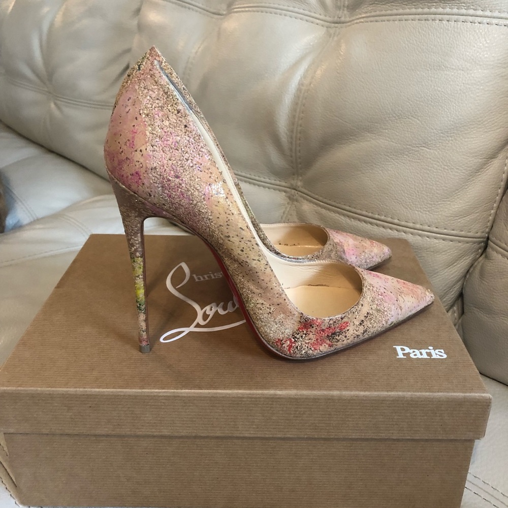 Christian Louboutin Cork Blooming So Kate 120 - Picture 5 of 8